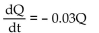 <strong>Solve the problem. A single injection of a drug is administered to a patient. The amount Q in the body then decreases at a rate proportional to the amount present, and for this particular drug the rate is 3% per hour. Thus, with where t is time in hours. If the initial injection is 4 milliliters about how many hours After the drug is given will there be 2 milliliters of the drug remaining in the body? (Round answer to the Nearest tenth of an hour.)</strong> A) 69.3 hours B) 21.3 hours C) 11.3 hours D) 23.1 hours