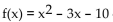 <strong>Provide an appropriate response. Calculate the Riemann sum,   , for the function   on the interval [-3, 7]. Partition [-3, 7] into five subintervals of equal length and for each subinterval   be the midpoint.</strong> A) - 40 B) 40 C) 38 D) -38 <div style=padding-top: 35px> 