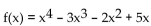 <strong>Provide an appropriate response. Use a graphing utility to approximate where the local extrema of the function are to two decimal places.</strong> A) B) C) D)