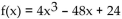 <strong>Provide an appropriate response. The critical values of are x = -2 and x = 2. Use the first derivative test to determine which of the critical values correspond to a local minimum.</strong> A) x = 2 and x = -2 B) neither x = 2 nor x = -2 correspond to a local minimum C) x = -2 D) x = 2