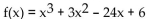 <strong>Provide an appropriate response. Use the first derivative test to determine the local extrema, if any, for the function: </strong> A) local min at x = 2 B) local max at x = - 4 and local min at x = 2 C) local max at x = 2 and local min at - 4 D) local max at x = - 4