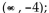 <strong>Provide an appropriate response. Find the critical values and determine the intervals where f(x) is increasing and the intervals where f(x) is decreasing for the function </strong> A) decreasing on (-4, 2) B) decreasing on ( C) decreasing on (-4, 2) D) increasing on (-4, 2)