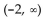 <strong>Find the intervals where f''(x) < 0 ir f''(x) > 0 as indicated. </strong> A) (-5, 2) B) C) (-5, 5) D)