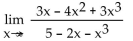 <strong>Find the limit, if it exists. </strong> A) -3 B) C) 3 D)
