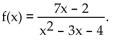 <strong>Provide an appropriate response. Find vertical asymptotes for </strong> A) x = 1, x = -4 B) x = -1, x = -4 C) x = 1, x = 4 D) x = -1, x = 4