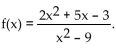 Provide an appropriate response. -Sketch the graph of Include sketch of all asymptotes.