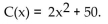 Provide an appropriate response. -Suppose that the total-cost function for a certain company to produce x units of a product is given by Graph the average cost function
