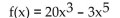 Provide an appropriate response. -Find the relative extrema of the function. List your answer(s) in terms of ordered pair(s).