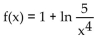 <strong>Use appropriate properties of logarithms to rewrite f(x), and then find </strong> A) B) C) D)