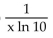 <strong>Find for the indicated function y. </strong> A) B) C) D)