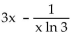<strong>Find for the indicated function y. </strong> A) B) C) D)