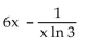 <strong>Find for the indicated function y. </strong> A) B) C) D)