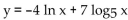 <strong>Find for the indicated function y. </strong> A) B) C) D)