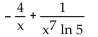 <strong>Find for the indicated function y. </strong> A) B) C) D)