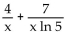 <strong>Find for the indicated function y. </strong> A) B) C) D)