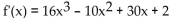 <strong>Differentiate. Find </strong> A) B) C) D)