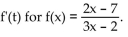 <strong>Differentiate. Find </strong> A) B) C) D)