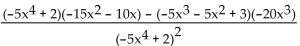 <strong>Provide an appropriate response. Find Do not simplify.</strong> A) B) C) D)