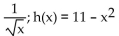 <strong>Provide an appropriate response. Consider the function: . Choose the answer choice that includes all of the pair(s) of functions from the list so that f(x) can be written as a composition: f(x) = g(h(x)).</strong> A) B) C) D) Both A and C