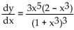 <strong>Find the derivative. y = </strong> A) B) C) D)