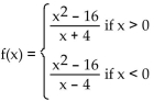 <strong>Find the limit, if it exists. Let Find </strong> A) B) 4 C) -4 D) Does not exist