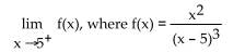 <strong>Find the limit. Determine the limit. </strong> A) B) C) -2 D) 5
