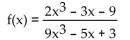 <strong>Provide an appropriate response. Find the horizontal asymptote, if any, of the given function. </strong> A) y = 0 B) C) D) None
