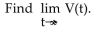 <strong>Solve the problem. Suppose that the value V of a certain product decreases, or depreciates, with time t, in months, where </strong> A) 100 B) 30 C) 70 D) 85