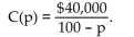 <strong>Solve the problem. Suppose that the cost C of removing p% of the pollutants from a chemical dumping site is given by Can a company afford to remove 100% of the pollutants? Explain.</strong> A) Yes, the cost of removing p% of the pollutants is $400, which is certainly affordable. B) No, the cost of removing p% of the pollutants is $400, which is a prohibitive amount of money. C) Yes, the cost of removing p% of the pollutants is $40,000, which is certainly affordable. D) No, the cost of removing p% of the pollutants increases without bound as p approaches 100.