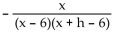 <strong>Provide an appropriate response. Use the four step process to find f'(x) for the function </strong> A) B) C) D)