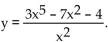 Provide an appropriate response. -Find the derivative of  