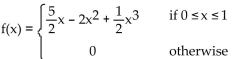 <strong>F(x) is the cumulative distribution function for a continuous random variable X. Find the probability density function f(x) associated with F(x). </strong> A) B) C) D)