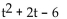 <strong>Find the function value. Given that </strong> A) B) C) 3t + 6 D)