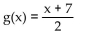 Provide an appropriate response. -Only one of the following functions has domain which is not equal to all real numbers. State which function and state its domain. (A) (B) (C)