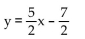 <strong>Write an equation of the line with the indicated slope and y intercept. </strong> A) B) C) D)