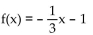 <strong>Provide an appropriate response. Write the equation of the line in the following graph. </strong> A) B) C) D)