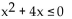 Use interval notation to write the solution set of the inequality. -