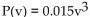 Solve the problem. -Under certain conditions, the power P, in watts per hour, generated by a windmill with winds blowing v miles per hour is given by . Find the power generated by 18-mph winds.