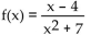 Find the equations of any vertical asymptotes. - 