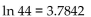 Convert to an exponential equation. - 