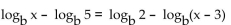 Use the properties of logarithms to solve. - 