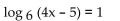 Use the properties of logarithms to solve. - 
