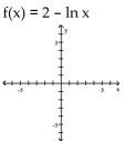 Graph the function using a calculator and point-by-point plotting. Indicate increasing and decreasing intervals. -
