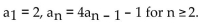 Provide an appropriate response. Find the first five terms of the sequence defined by the recursive formula
