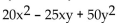 <strong>Find the product. (4x - 5y)(5x - 10y)</strong> A)   B)   C)   D)   <div style=padding-top: 35px> 