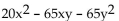 <strong>Find the product. (4x - 5y)(5x - 10y)</strong> A)   B)   C)   D)   <div style=padding-top: 35px> 