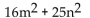 Provide an appropriate response. Which polynomial can be factored using integer coefficients? Find its factored form. I)   II)   III)  <div style=padding-top: 35px> 