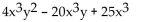 Provide an appropriate response. Factor using integer coefficients:  <div style=padding-top: 35px> 