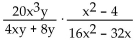 Provide an appropriate response. Perform the indicated operation and reduce to lowest terms:  <div style=padding-top: 35px> 