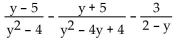 Provide an appropriate response. Combine into a single fraction and simplify:  <div style=padding-top: 35px> 